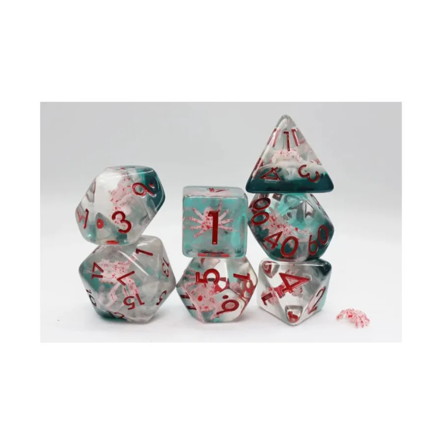 Набор Poly — Паучок красного цвета (7), Dice Sets - Resin/Acrylic - Rainbow & Multi-Colored (Foam Brain Games)
Набор Poly — Паучок красного цвета (7), Dice Sets - Resin/Acrylic - Rainbow & Multi-Colored (Foam Brain Games)