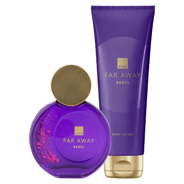 Avon Far Away Rebel 2 Set Cosmetics Water + Balm Special Edition
Avon Far Away Rebel 2 Set Cosmetics Water + Balm Special Edition