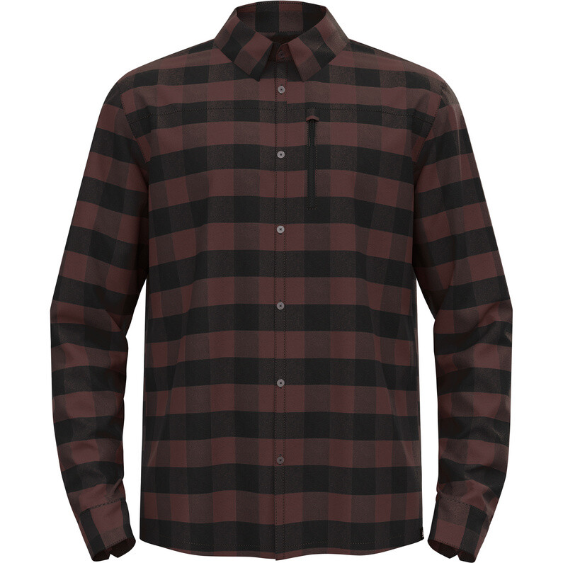 Мужская рубашка в клетку Halden Odlo, черный
Мужская рубашка в клетку Halden Odlo, черный