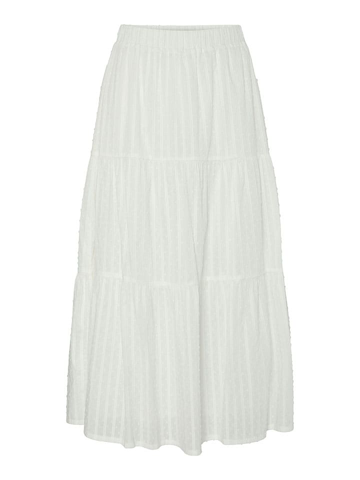 Длинная юбка Pieces, кремовый 
Длинная юбка Pieces, кремовый