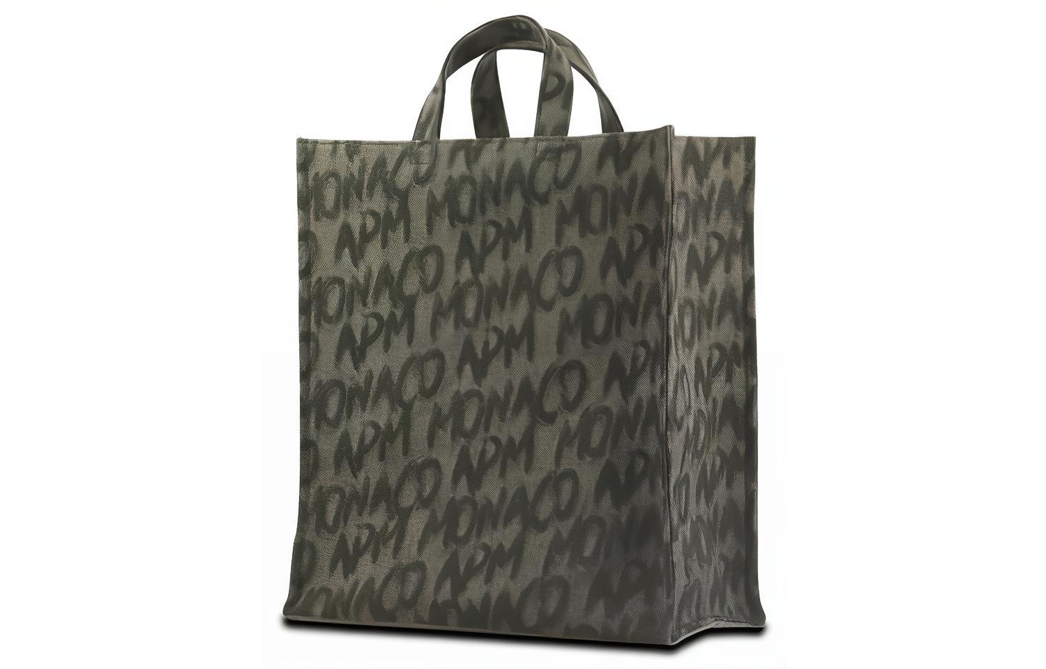 Apm Monaco Холщовая сумка-шоппер, Black & Green
Apm Monaco Холщовая сумка-шоппер, Black & Green