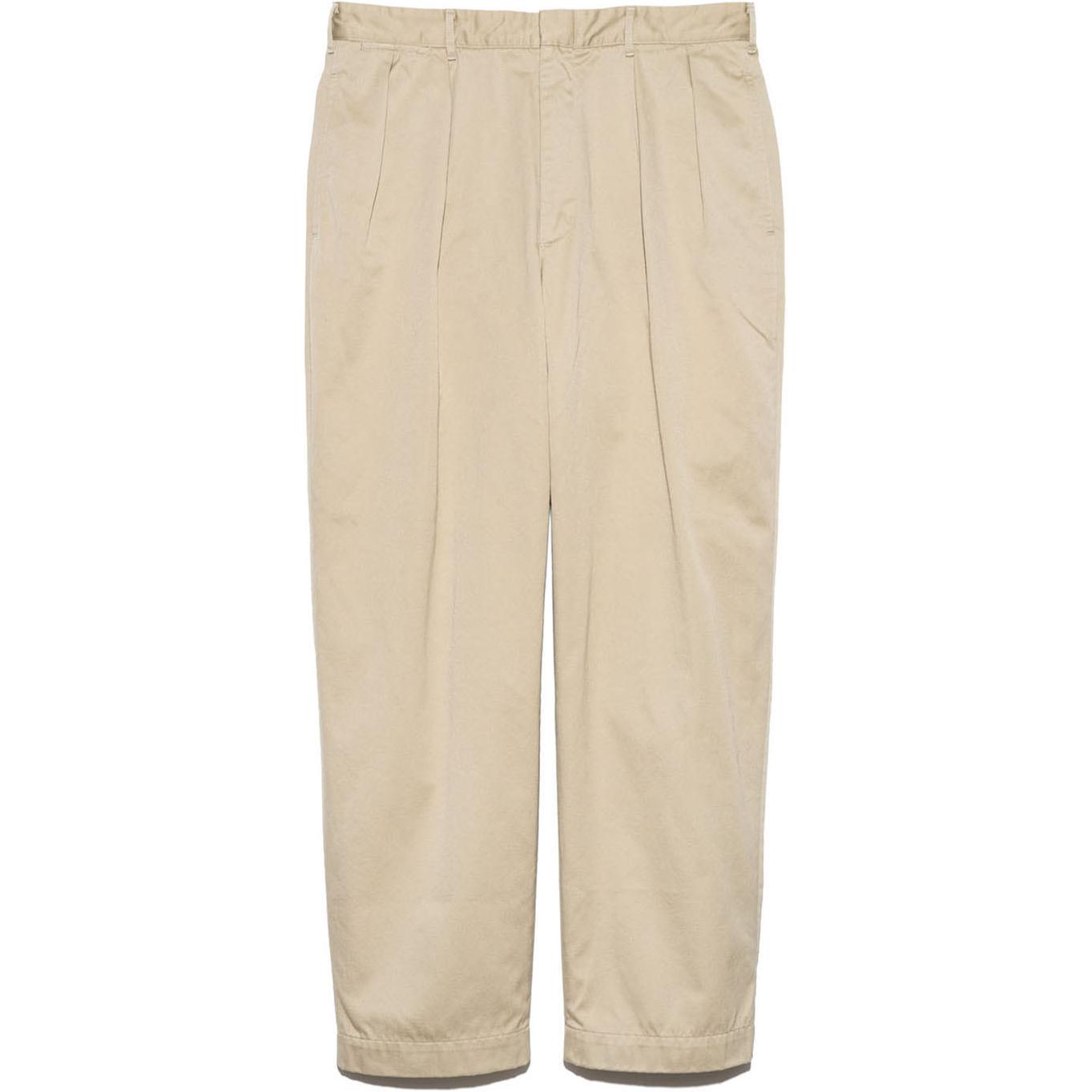 Брюки чино с двойной складкой Nanamica, хаки
Брюки чино с двойной складкой Nanamica, хаки