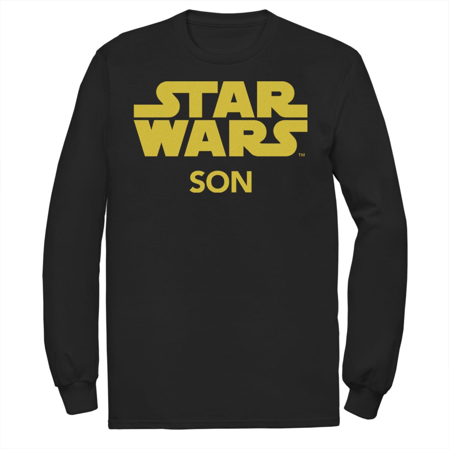 Мужская классическая футболка с логотипом Star Wars Son Licensed Character 
Мужская классическая футболка с логотипом Star Wars Son Licensed Character