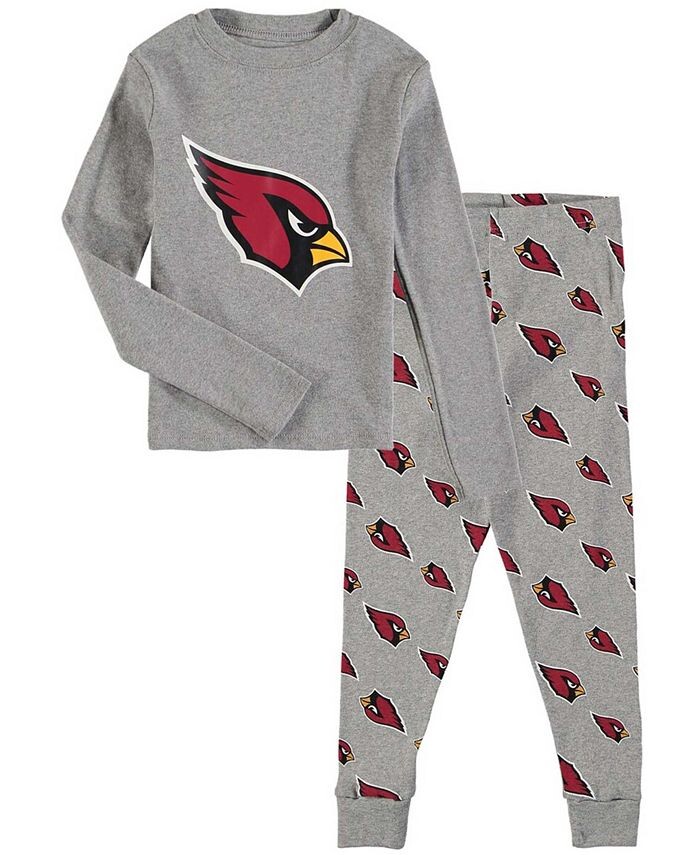 Серая футболка Arizona Cardinals с длинными рукавами и брюками для дошкольников, комплект для сна, 2 предмета Outerstuff, серый
Серая футболка Arizona Cardinals с длинными рукавами и брюками для дошкольников, комплект для сна, 2 предмета Outerstuff, серый