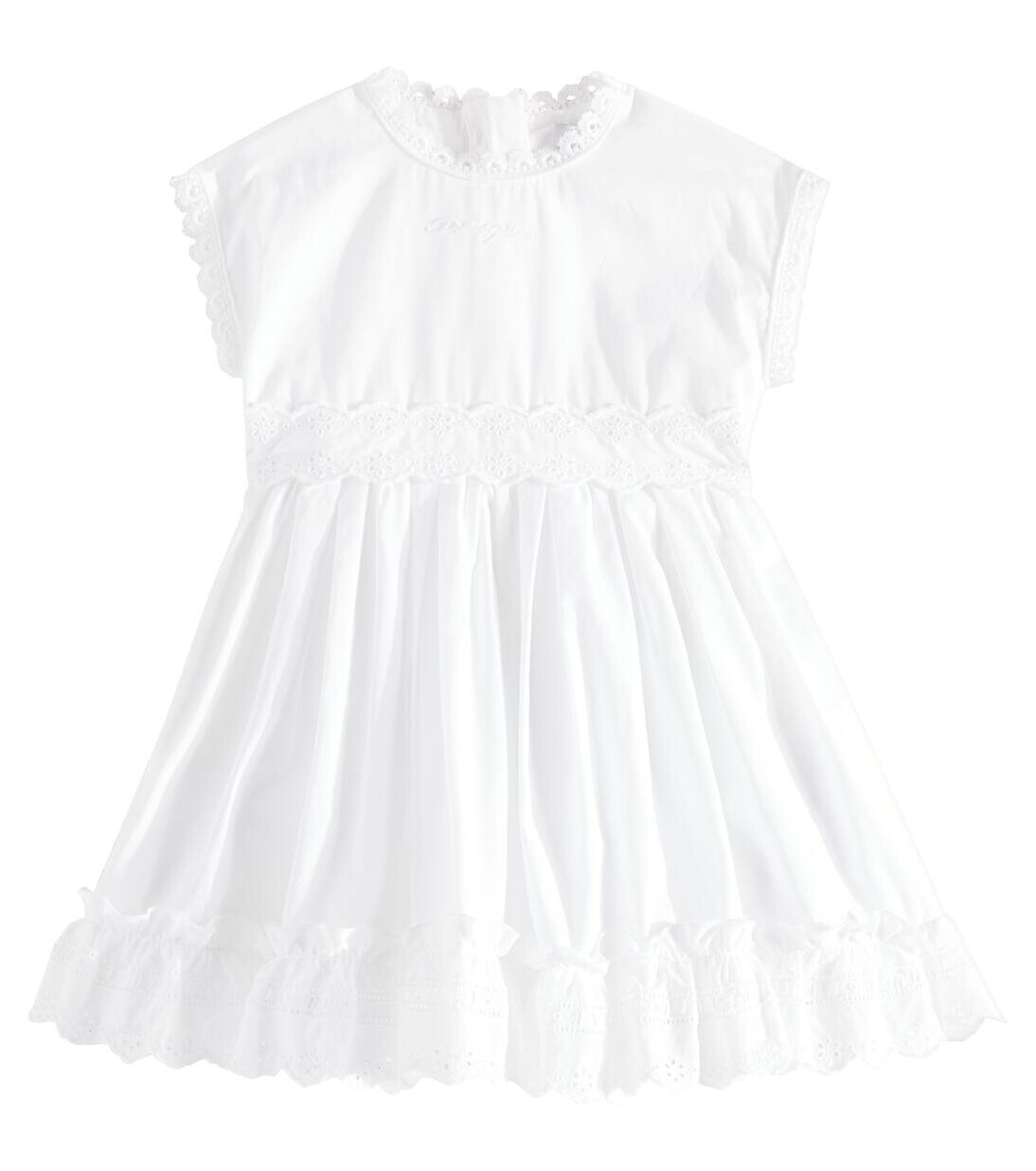 Платье из хлопкового поплина Baby Broderie Anglaise Dolce&Gabbana Kids, цвет bianco ottico
Платье из хлопкового поплина Baby Broderie Anglaise Dolce&Gabbana Kids, цвет bianco ottico