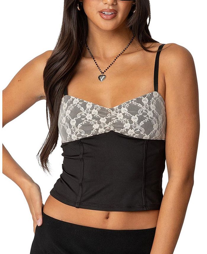 Джаксон Лейси Многослойный Топ Edikted, черный
Джаксон Лейси Многослойный Топ Edikted, черный