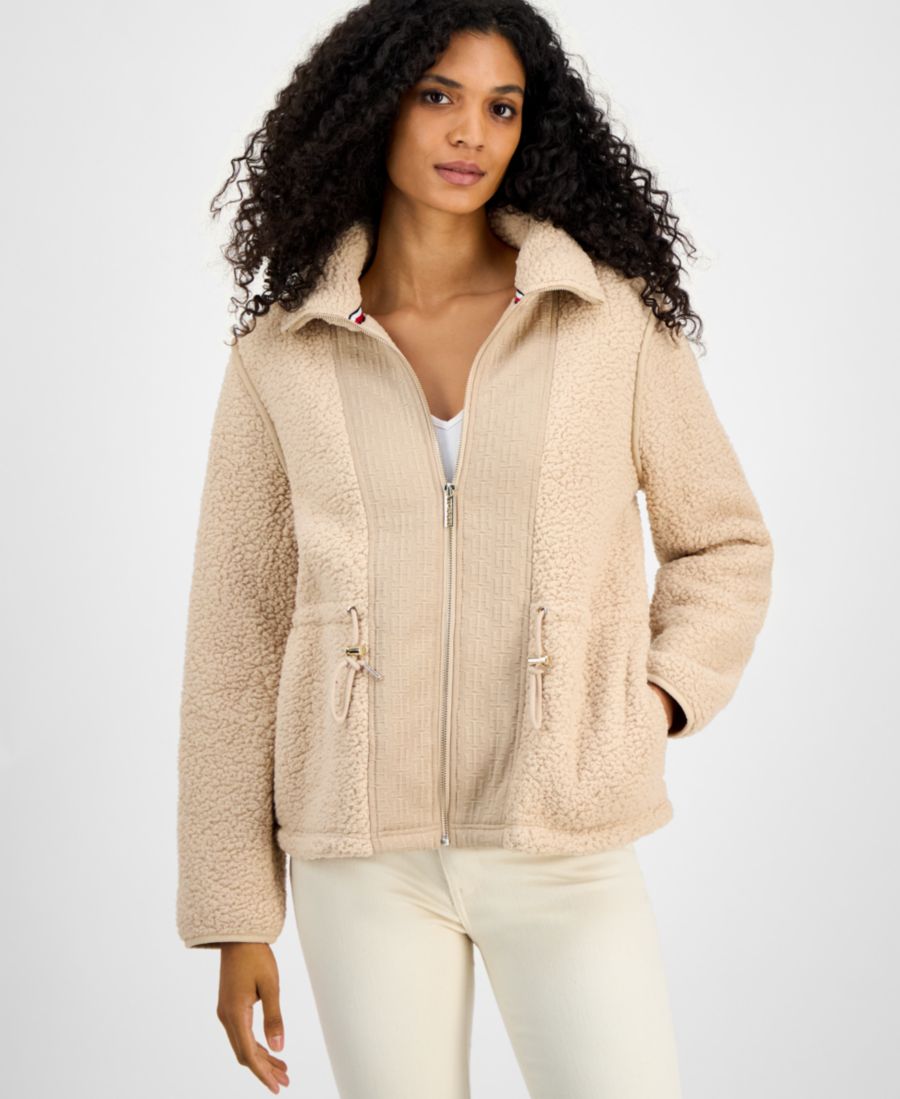 Женская куртка с длинными рукавами и застежкой-молнией из искусственной овчины Tommy Hilfiger, Lt Fawn
Женская куртка с длинными рукавами и застежкой-молнией из искусственной овчины Tommy Hilfiger, Lt Fawn