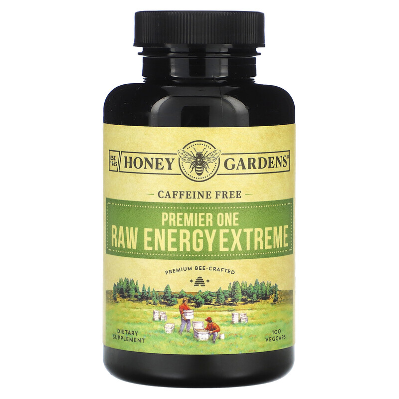 Zand, Premier One, Raw Energy Extreme, без кофеина, 100 растительных капсул
Zand, Premier One, Raw Energy Extreme, без кофеина, 100 растительных капсул