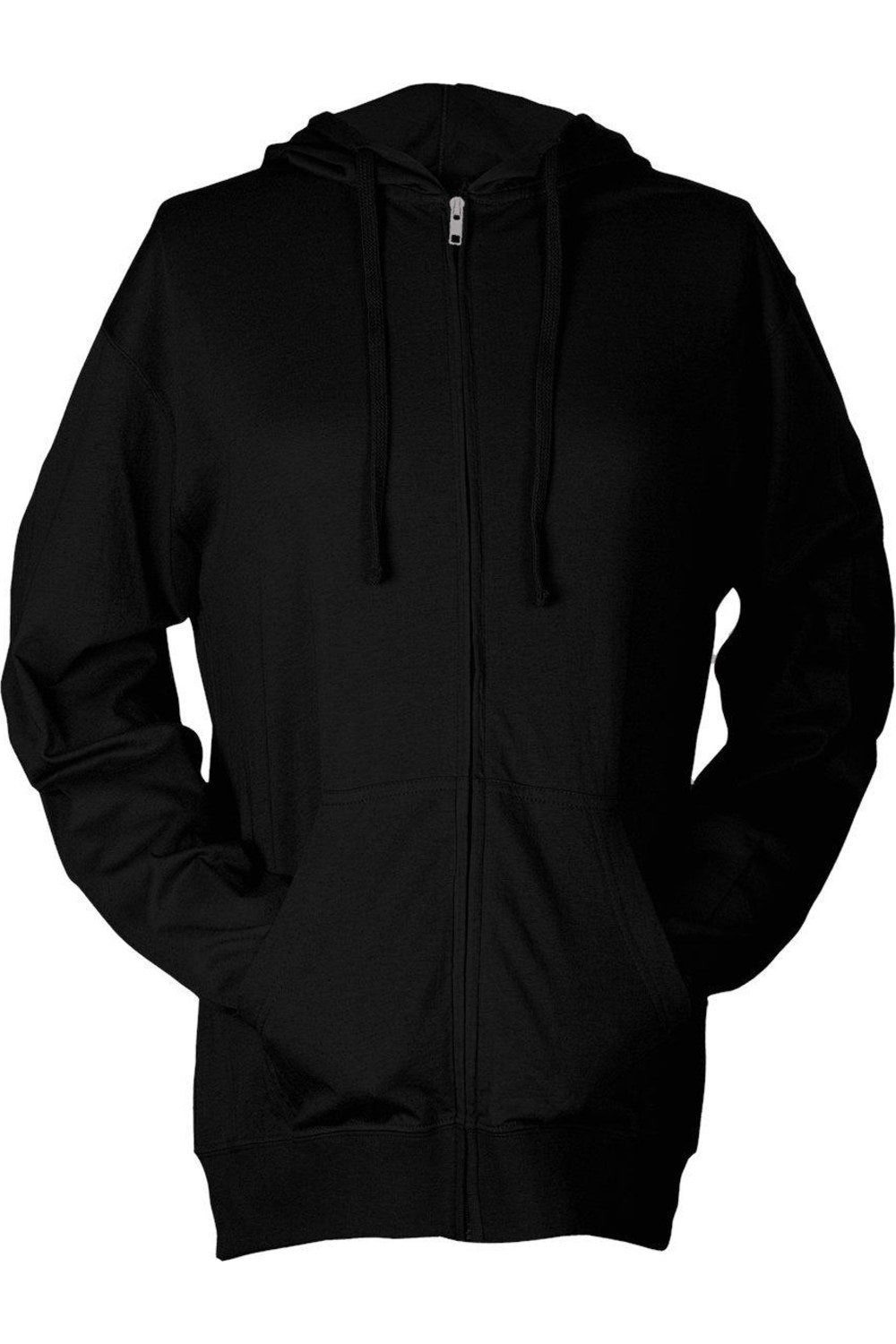 Футболка унисекс Tultex Beach с капюшоном и длинными рукавами на молнии, черный
Футболка унисекс Tultex Beach с капюшоном и длинными рукавами на молнии, черный