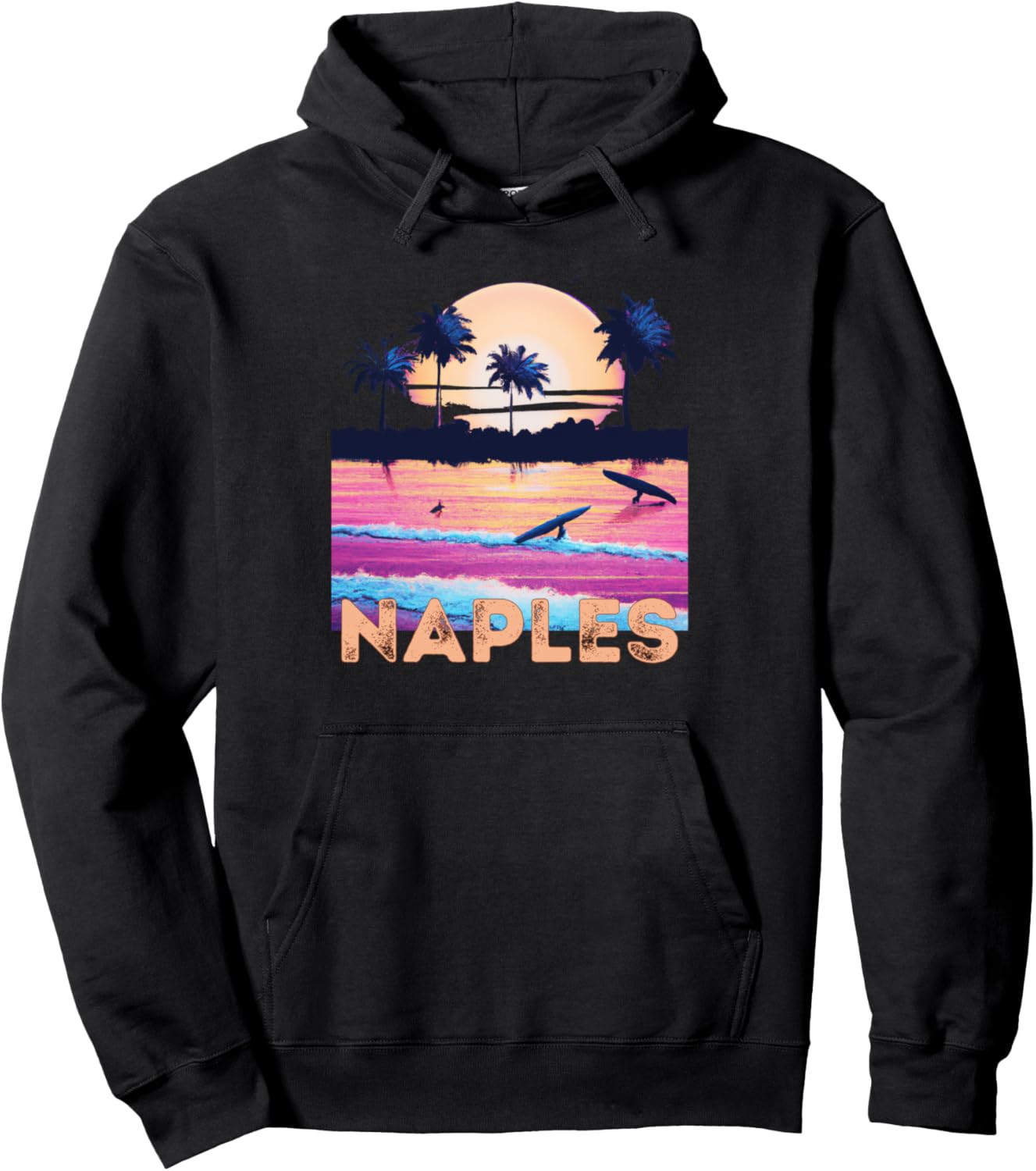 Ретро-сувенирная толстовка для серфинга из Неаполя, Флорида Naples Retro Beach Accessories, черный
Ретро-сувенирная толстовка для серфинга из Неаполя, Флорида Naples Retro Beach Accessories, черный