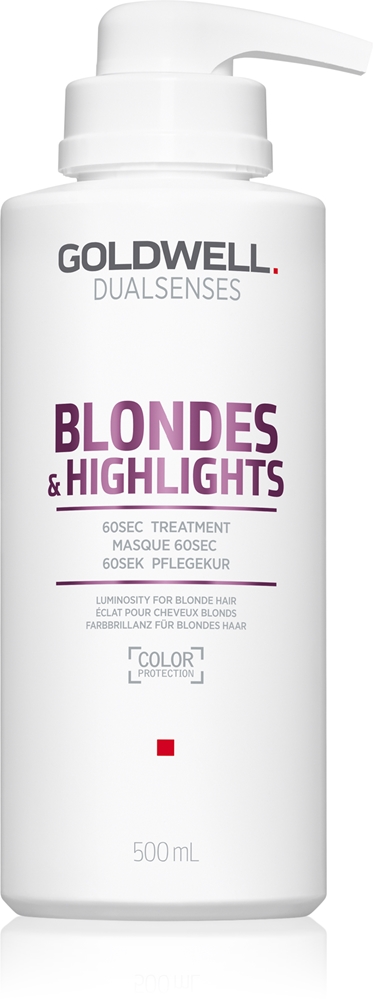 Регенерирующая маска Dualsenses для блондинок и мелированных волос, нейтрализующая желтые оттенки Goldwell, 500 мл
Регенерирующая маска Dualsenses для блондинок и мелированных волос, нейтрализующая желтые оттенки Goldwell, 500 мл