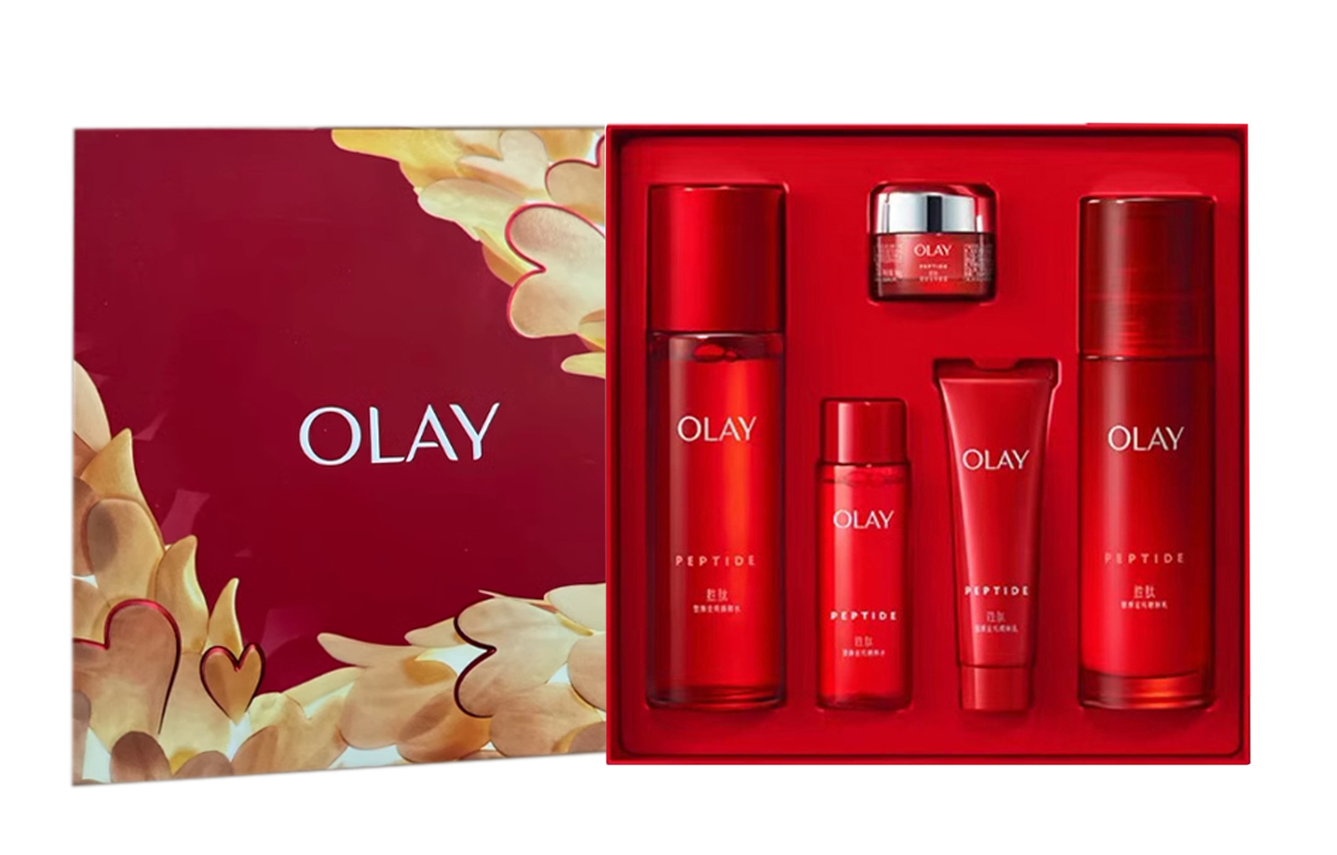 Olay Набор для ухода за кожей из пяти предметов, успокаивающий и увлажняющий, лосьон и тоник в красной бутылке, лимитированное издание к новому году
Olay Набор для ухода за кожей из пяти предметов, успокаивающий и увлажняющий, лосьон и тоник в красной бутылке, лимитированное издание к новому году