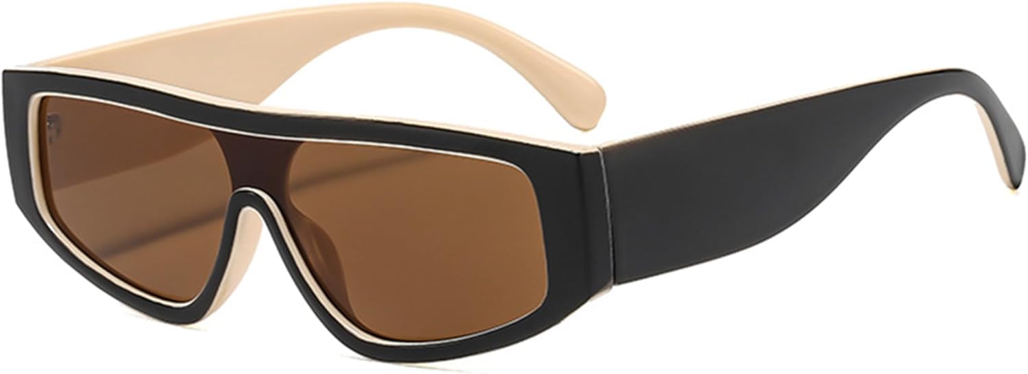 Женские солнцезащитные очки bullabulling Fashion Integrated, роскошная оправа в тон, панк-стиль, для активного отдыха и путешествий, мужские очки с защитой от УФ-излучения UV400, Beige Tea
Женские солнцезащитные очки bullabulling Fashion Integrated, роскошная оправа в тон, панк-стиль, для активного отдыха и путешествий, мужские очки с защитой от УФ-излучения UV400, Beige Tea