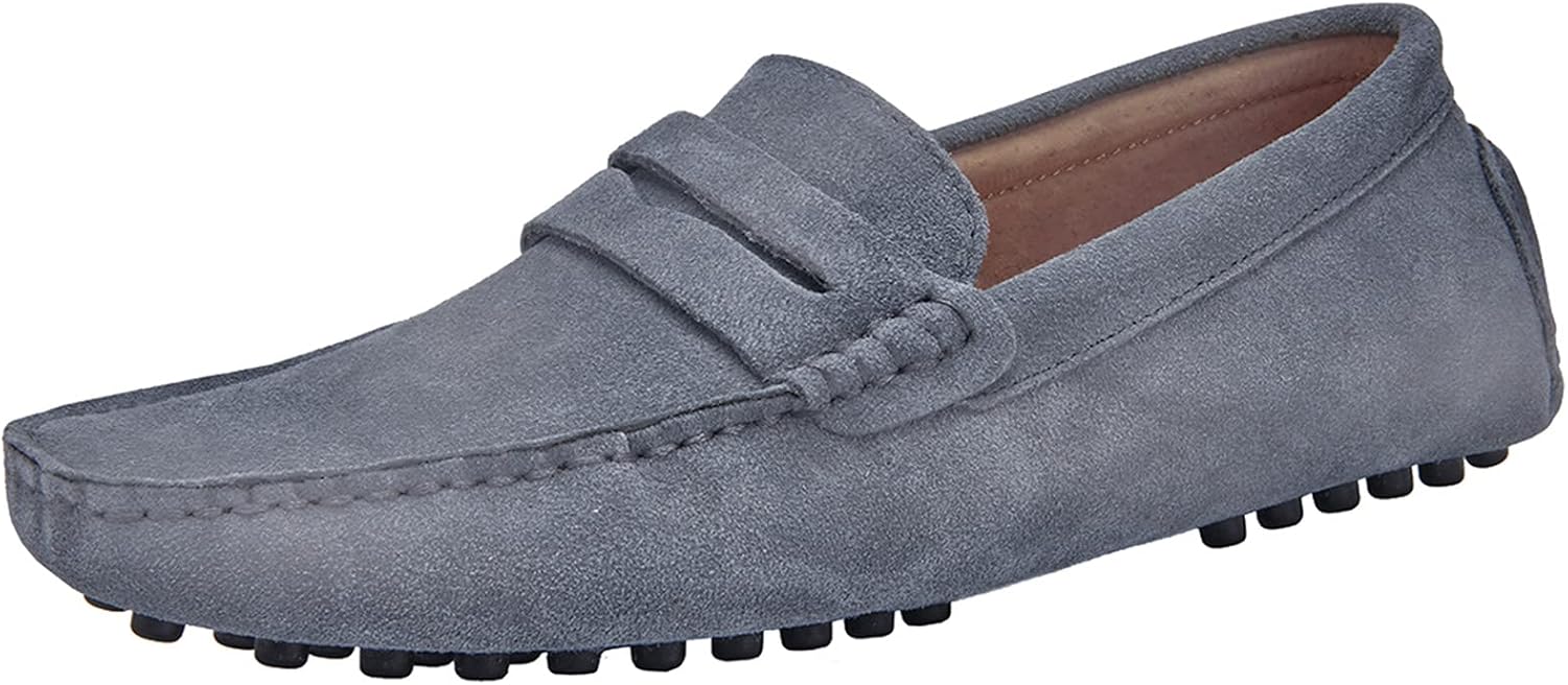 Мужские мокасины Penny из замши с кожаными вставками, удобные слипоны для повседневной носки и вождения Yldsgs, серый
Мужские мокасины Penny из замши с кожаными вставками, удобные слипоны для повседневной носки и вождения Yldsgs, серый