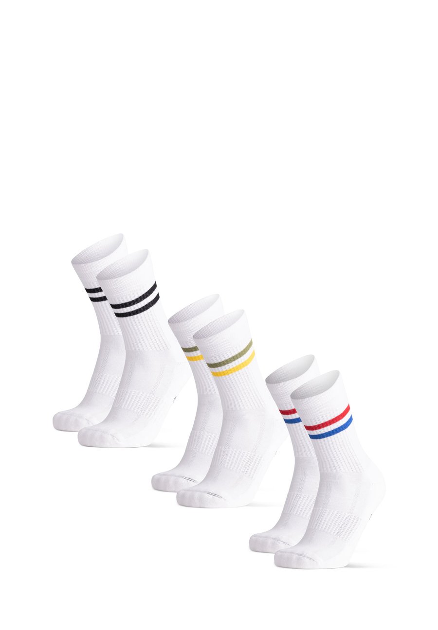 Носки Danish Endurance TENNIS CREW 3-PACK, White Stripes/Transparent
Носки Danish Endurance TENNIS CREW 3-PACK, White Stripes/Transparent