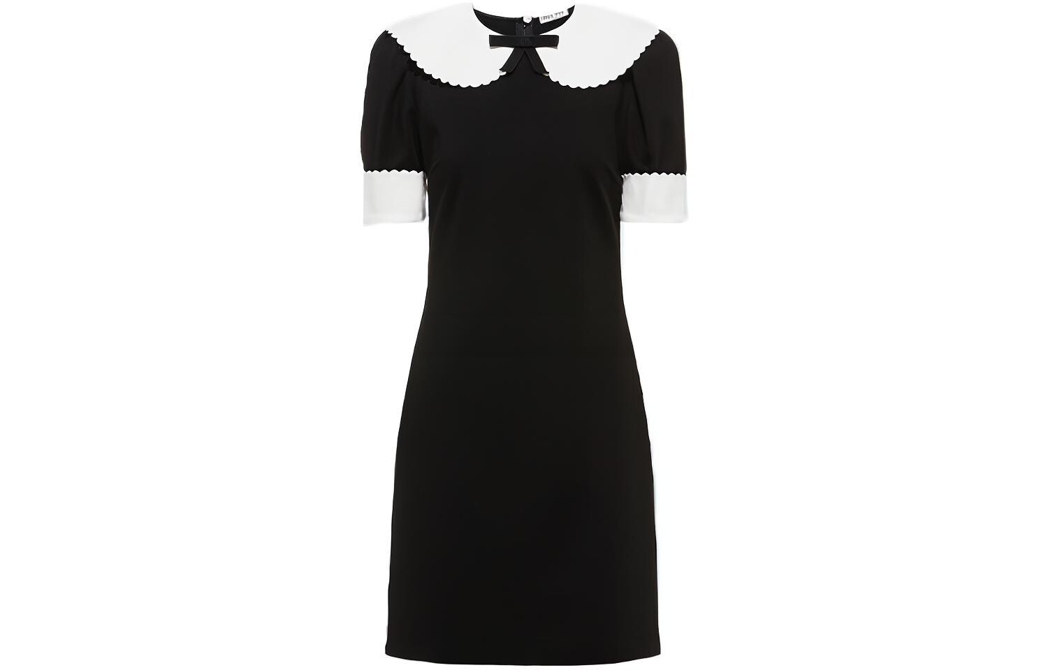 Платье Miu Miu с короткими рукавами, черный
Платье Miu Miu с короткими рукавами, черный