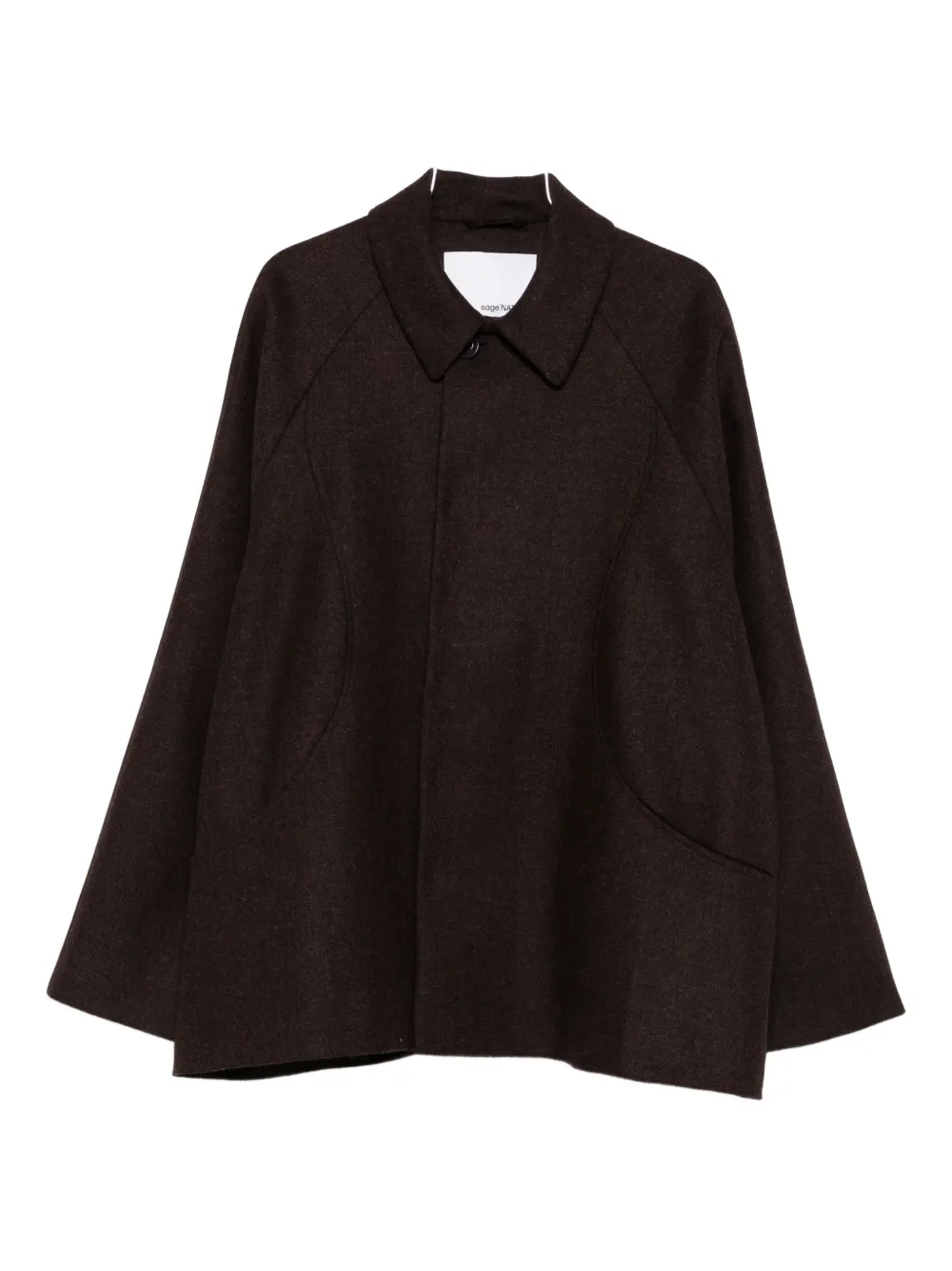 Пальто с узором в елочку SAGE NATION, бежевый
Пальто с узором в елочку SAGE NATION, бежевый