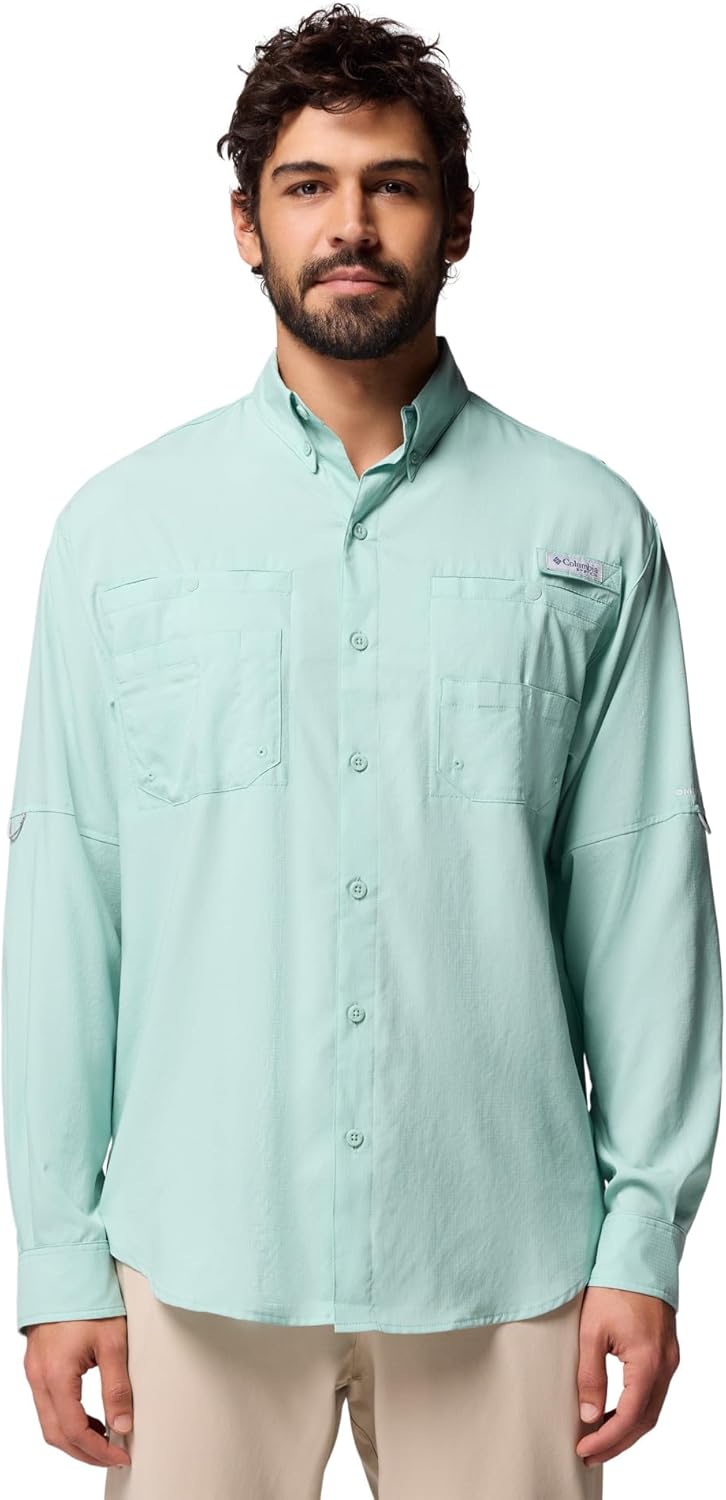 Columbia мужская рубашка PFG Tamiami II с длинным рукавом, Misty Jade
Columbia мужская рубашка PFG Tamiami II с длинным рукавом, Misty Jade