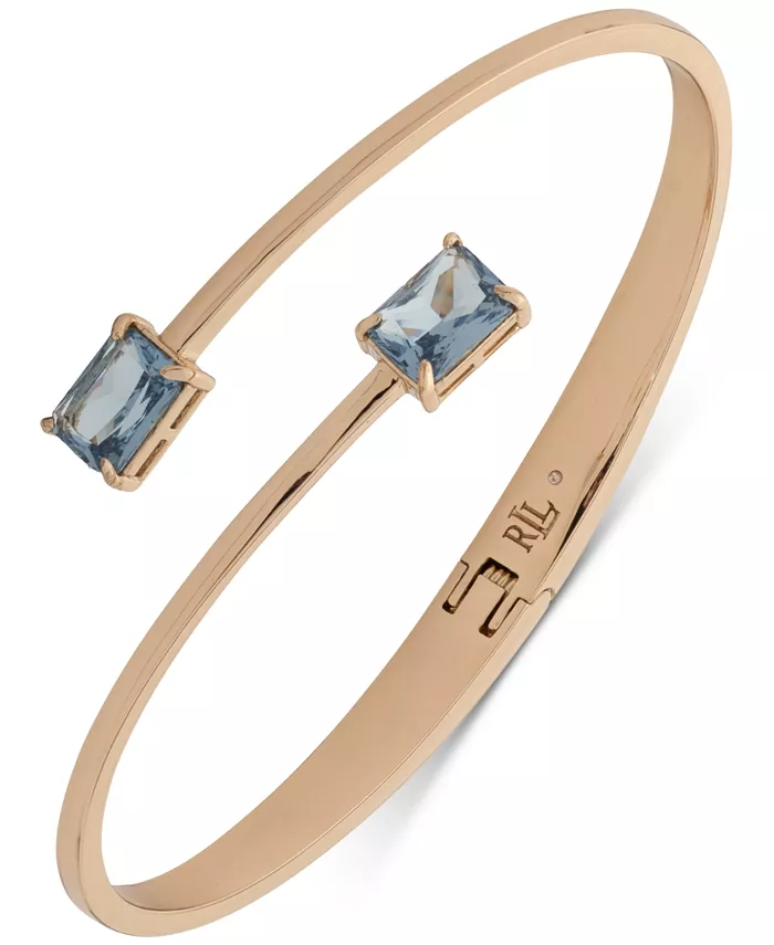 Браслет-манжета с золотистым камнем Lauren Ralph Lauren, синий
Браслет-манжета с золотистым камнем Lauren Ralph Lauren, синий