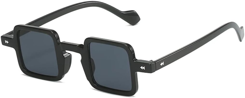 Ретро-солнцезащитные очки для женщин и мужчин, маленькие, с прозрачными линзами конфетных цветов, модный градиентный дизайн, защита от УФ-излучения UV400 TVTBBVV, Black Grey
Ретро-солнцезащитные очки для женщин и мужчин, маленькие, с прозрачными линзами конфетных цветов, модный градиентный дизайн, защита от УФ-излучения UV400 TVTBBVV, Black Grey