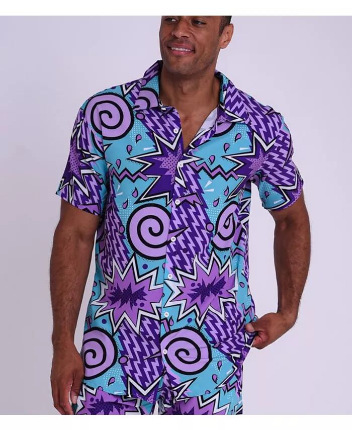 Мужская рубашка Fresh Prince с коротким рукавом OOSC, мультиколор
Мужская рубашка Fresh Prince с коротким рукавом OOSC, мультиколор