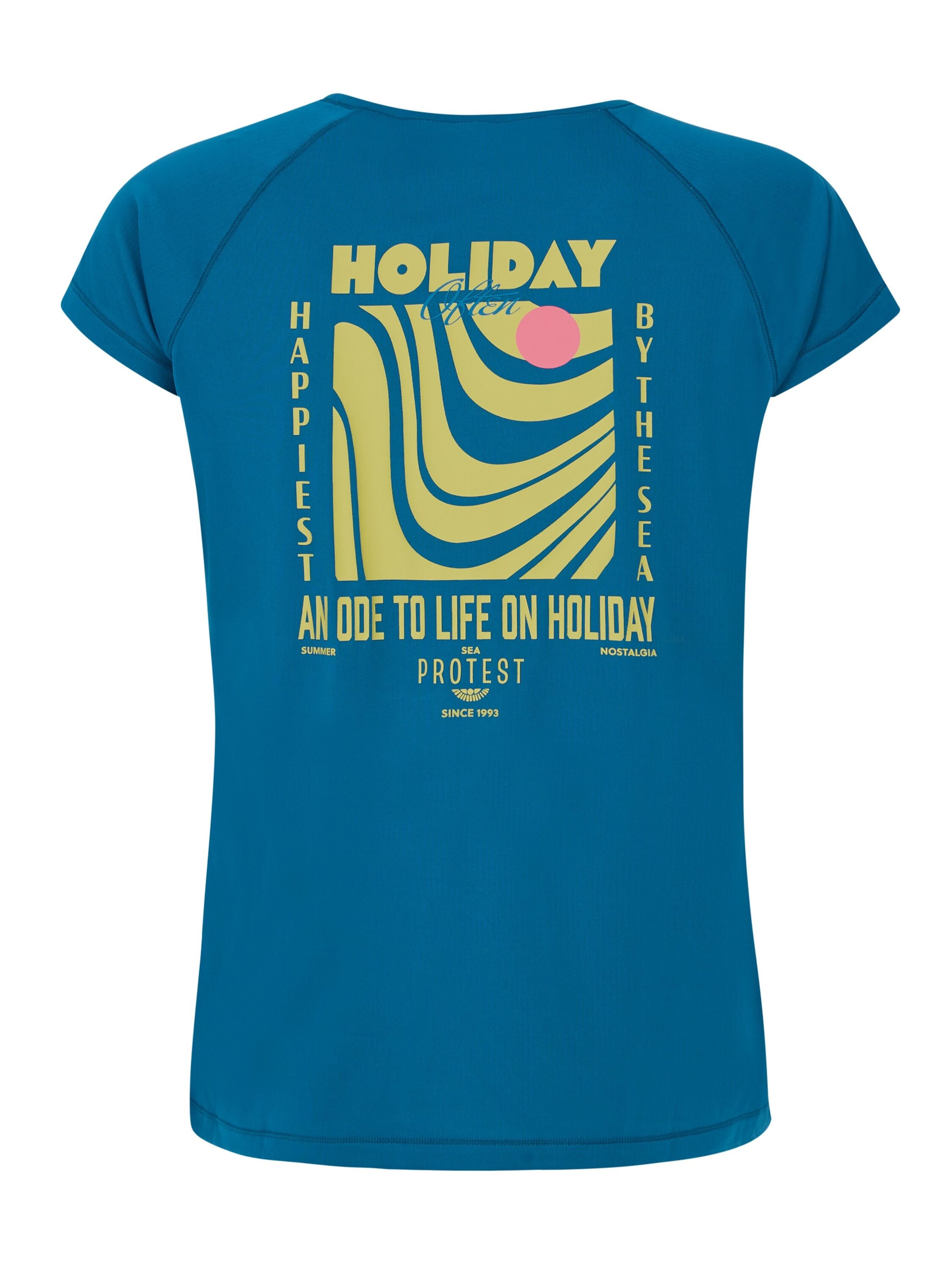 PROTEST Футболка 'PRTHappy' в синем цвете
PROTEST Футболка 'PRTHappy' в синем цвете