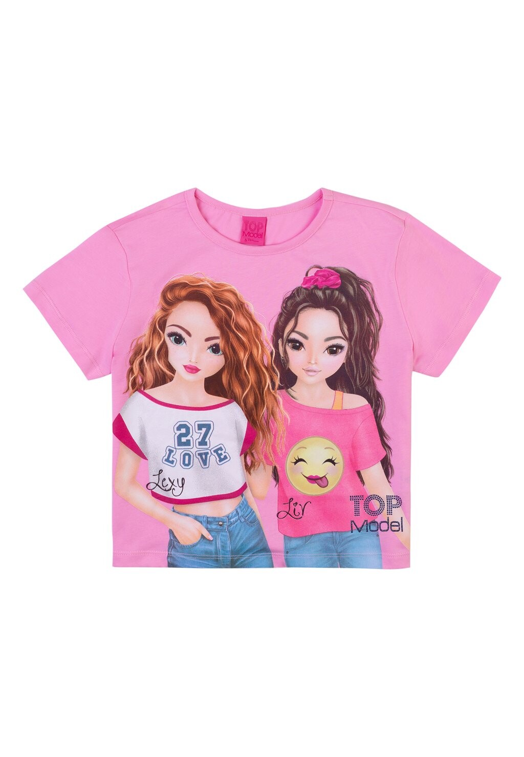 Футболка с принтом TOP Model, розовый
Футболка с принтом TOP Model, розовый