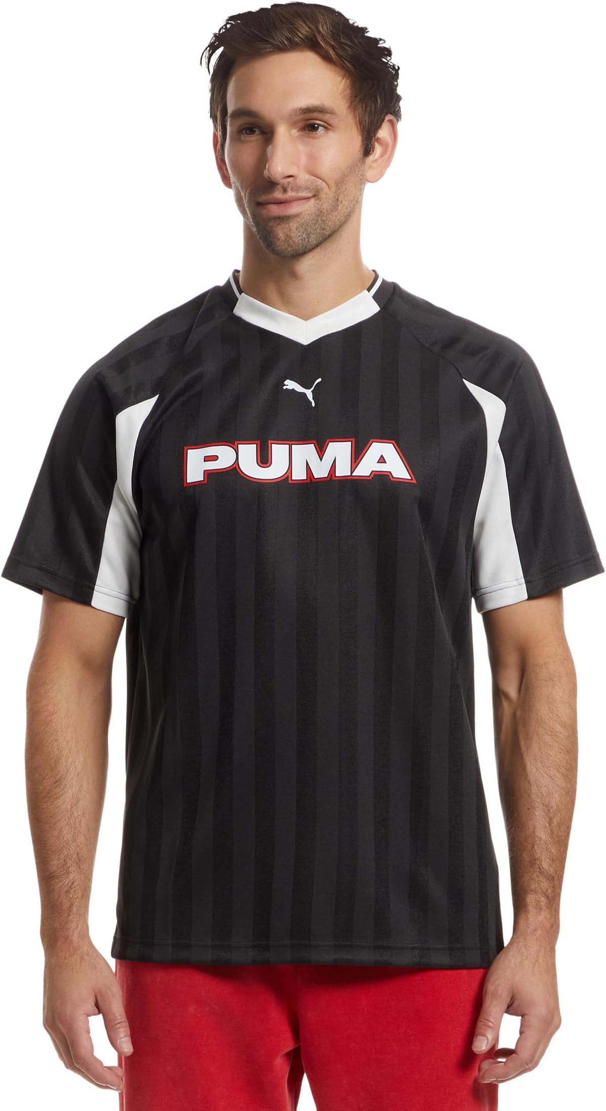 Мужская спортивная футбольная майка PUMA, Puma Black
Мужская спортивная футбольная майка PUMA, Puma Black