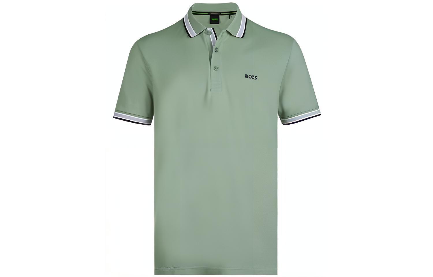 Футболка поло с логотипом бренда HUGO BOSS, светло-зеленая
Футболка поло с логотипом бренда HUGO BOSS, светло-зеленая