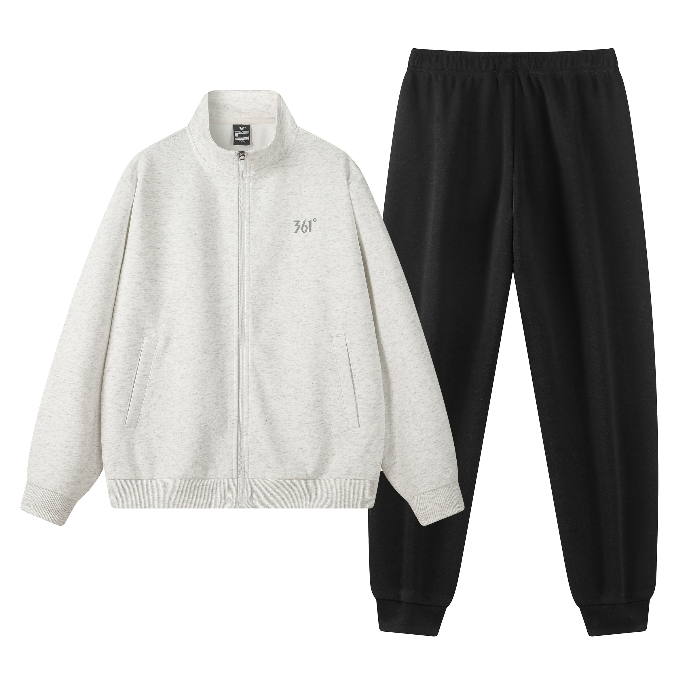 Повседневная спортивная одежда Unisex с воротником стойкой умеренная 361°, heather серый+super черный
Повседневная спортивная одежда Unisex с воротником стойкой умеренная 361°, heather серый+super черный