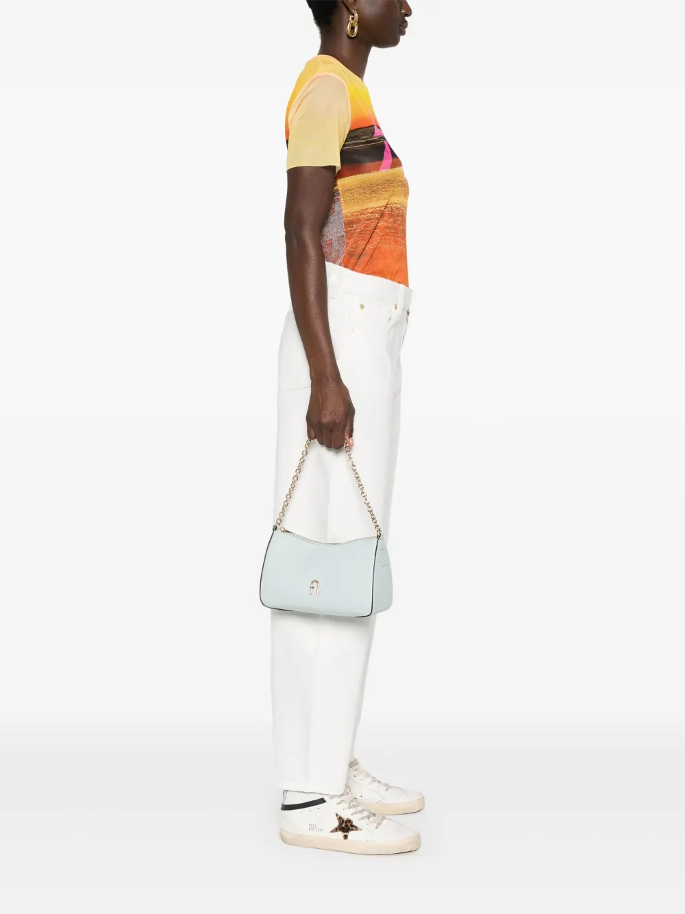 Мини-сумка через плечо Primula Furla, синий 
Мини-сумка через плечо Primula Furla, синий