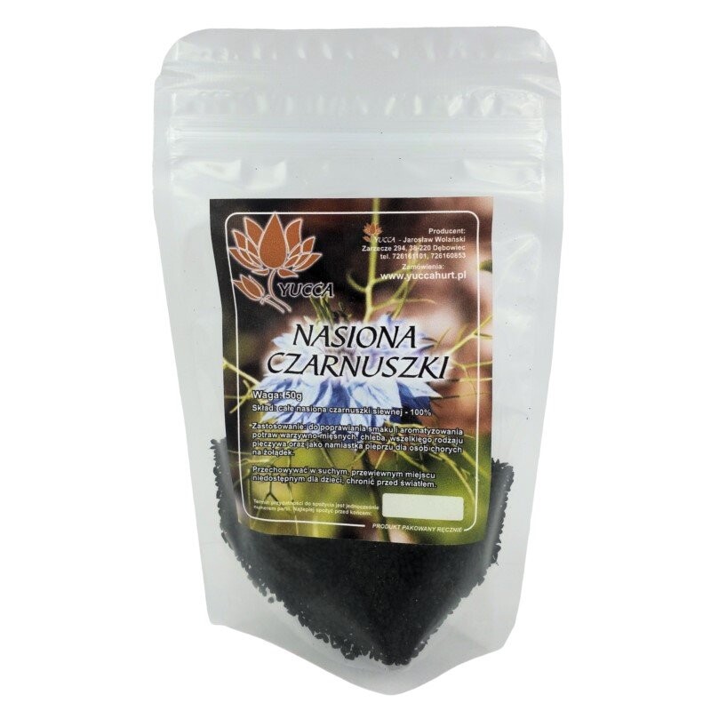 Добавка с семенами черного тмина Юкка, 50 г, устойчивость к вирусам Yucca
Добавка с семенами черного тмина Юкка, 50 г, устойчивость к вирусам Yucca