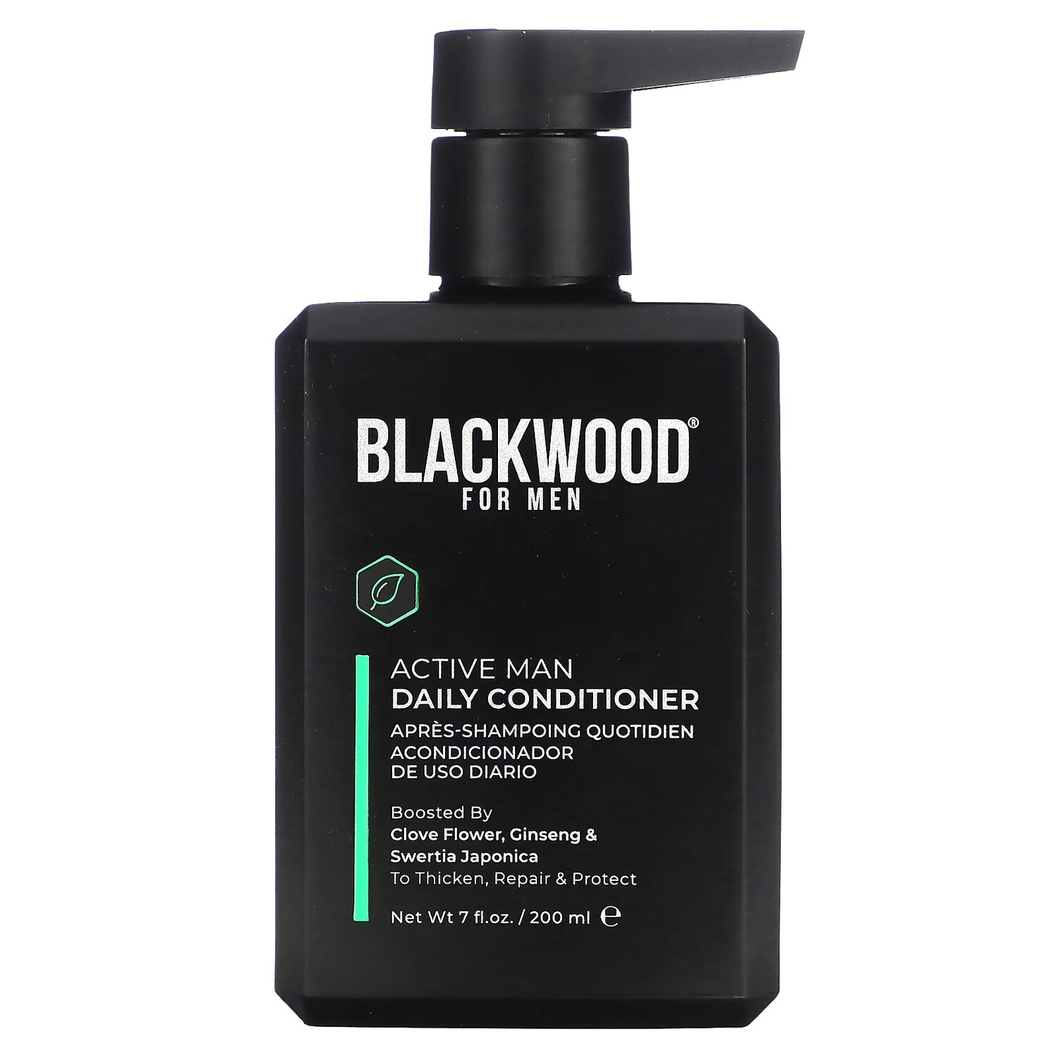 Кондиционер Blackwood For Men Active Man Clove Flower Ginseng & Swertia Japonica, 200 мл
Кондиционер Blackwood For Men Active Man Clove Flower Ginseng & Swertia Japonica, 200 мл