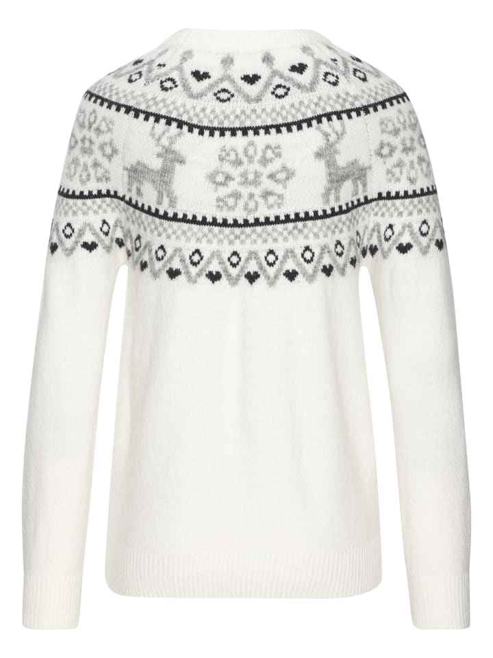 LASCANA Норвежский свитер белого цвета
LASCANA Норвежский свитер белого цвета