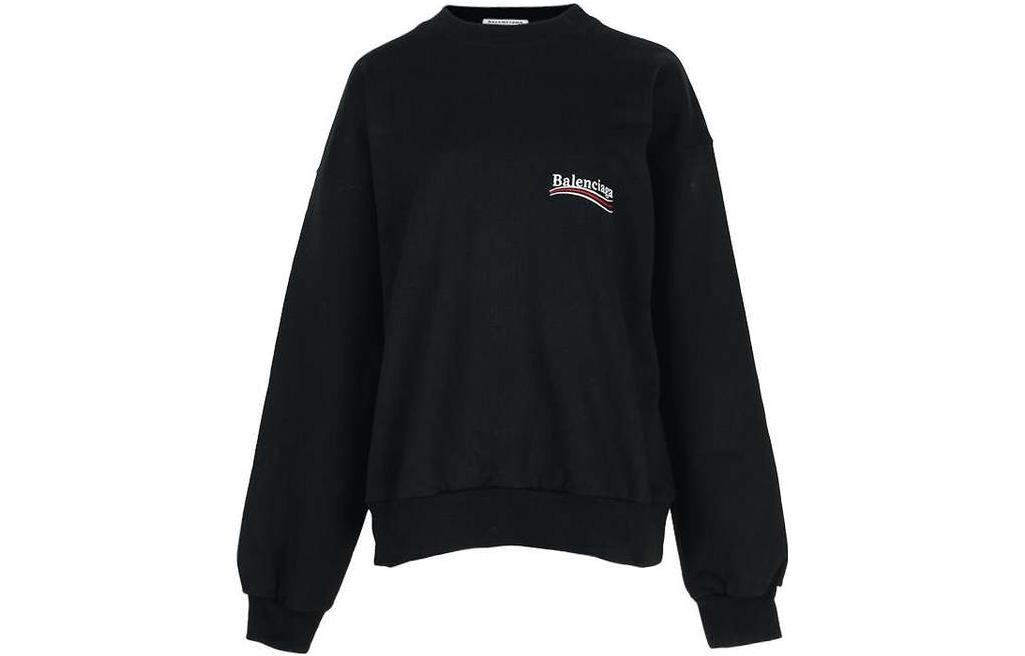Толстовка женская Balenciaga с логотипом, черный
Толстовка женская Balenciaga с логотипом, черный