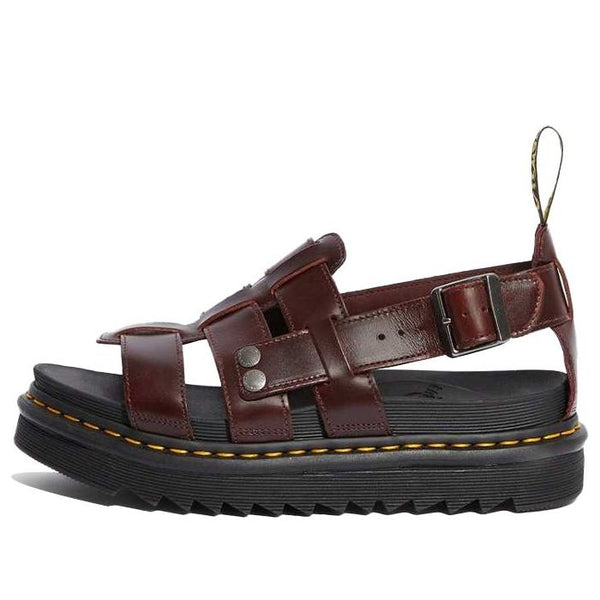 Сандалии terry sandals leather brown Dr. Martens, красный
Сандалии terry sandals leather brown Dr. Martens, красный
