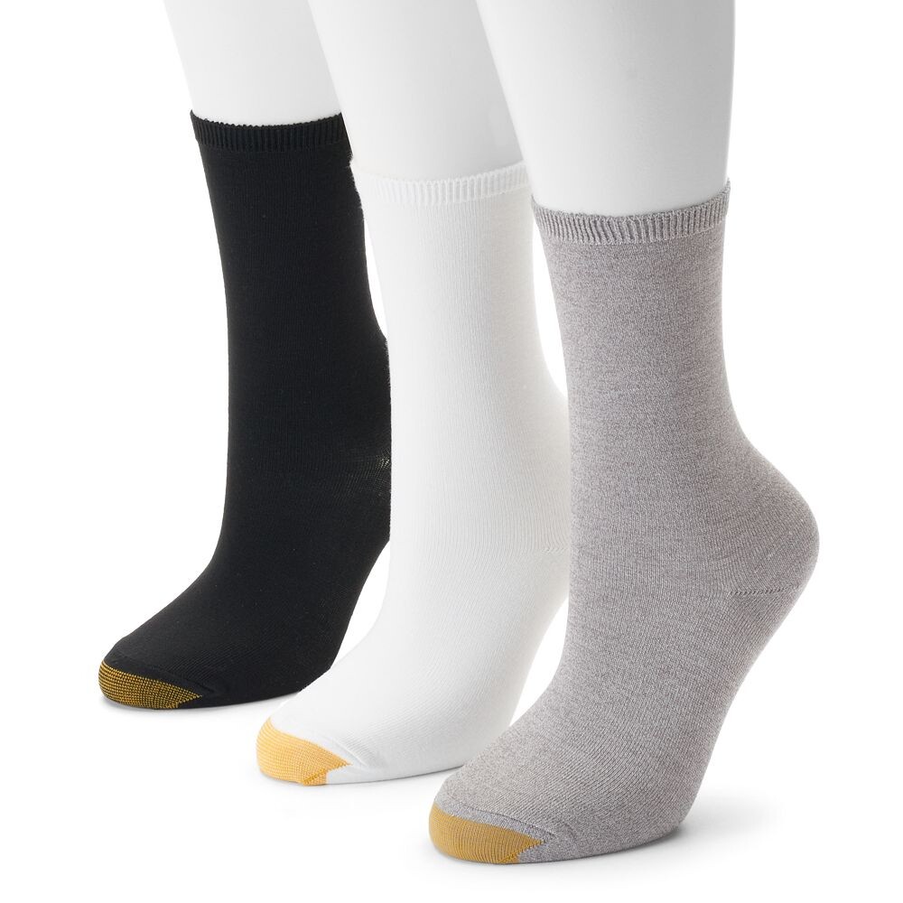 GOLDTOE, 3 пары носков Castaway Crew, размер 9–11, цвет Gray Marl
GOLDTOE, 3 пары носков Castaway Crew, размер 9–11, цвет Gray Marl