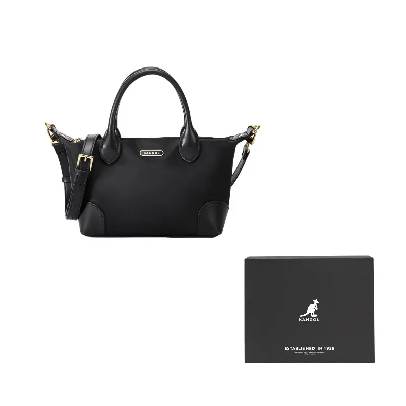 KANGOL Сумка для пельменей Сумка через плечо Сумка кроссбоди Женская сумка среднего размера, Black 
KANGOL Сумка для пельменей Сумка через плечо Сумка кроссбоди Женская сумка среднего размера, Black