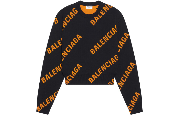 Свитер женский Balenciaga, черный / оранжевый
Свитер женский Balenciaga, черный / оранжевый