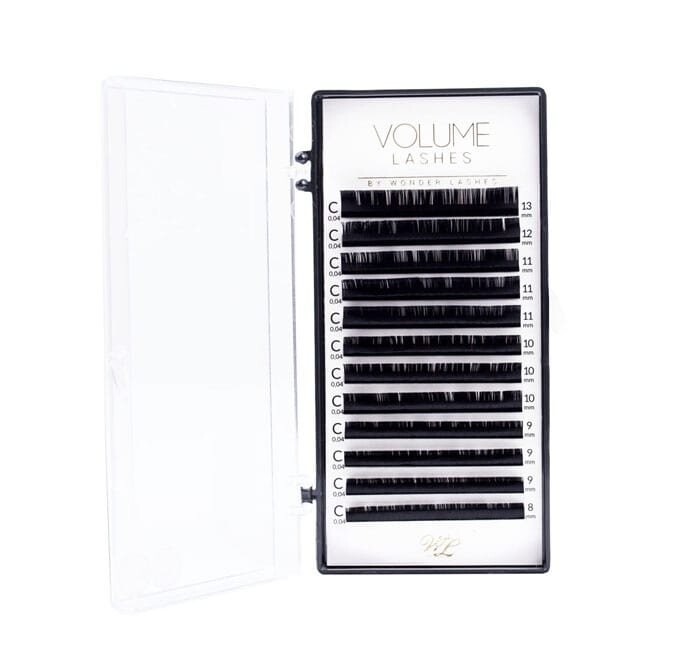 Wonder Lashes, Volume Mix D 0,04, 8-13 мм
Wonder Lashes, Volume Mix D 0,04, 8-13 мм