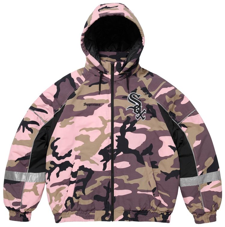Куртка Supreme x Chicago White Sox Stadium Jacket
Куртка Supreme x Chicago White Sox Stadium Jacket