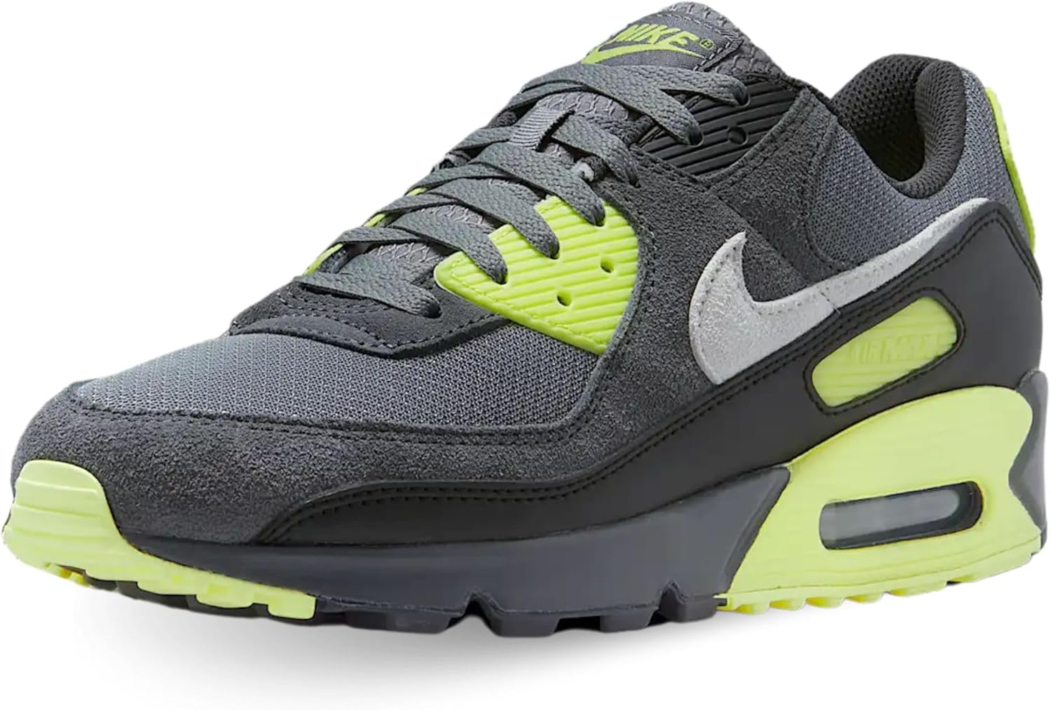 Мужские кроссовки Nike Air Max 90, Smoke Grey/Light Lemon Twist/Black/Photon Dust
Мужские кроссовки Nike Air Max 90, Smoke Grey/Light Lemon Twist/Black/Photon Dust