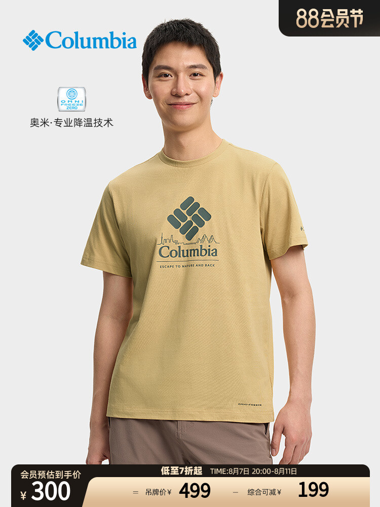 Мужская охлаждающая футболка Columbia с короткими рукавами для путешествий, коричневый
Мужская охлаждающая футболка Columbia с короткими рукавами для путешествий, коричневый