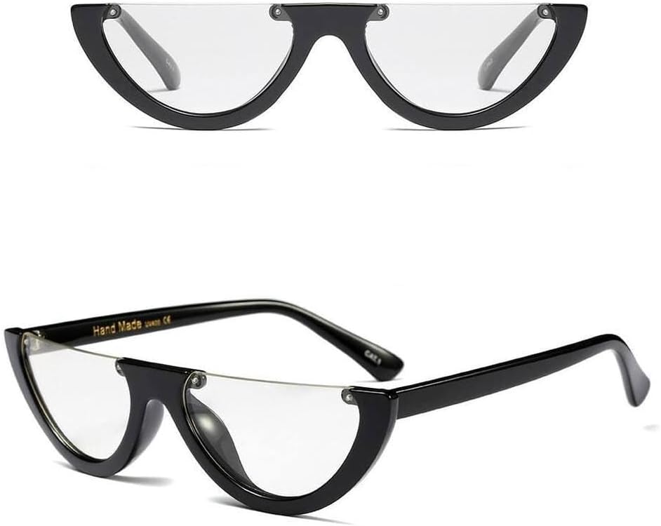 Солнцезащитные очки Half Moon Slim Sunnies для женщин в стиле ретро-винтаж, розовые линзы, оправа «кошачий глаз», солнцезащитные очки для девочек LXLHWN, C11 Black Clear
Солнцезащитные очки Half Moon Slim Sunnies для женщин в стиле ретро-винтаж, розовые линзы, оправа «кошачий глаз», солнцезащитные очки для девочек LXLHWN, C11 Black Clear