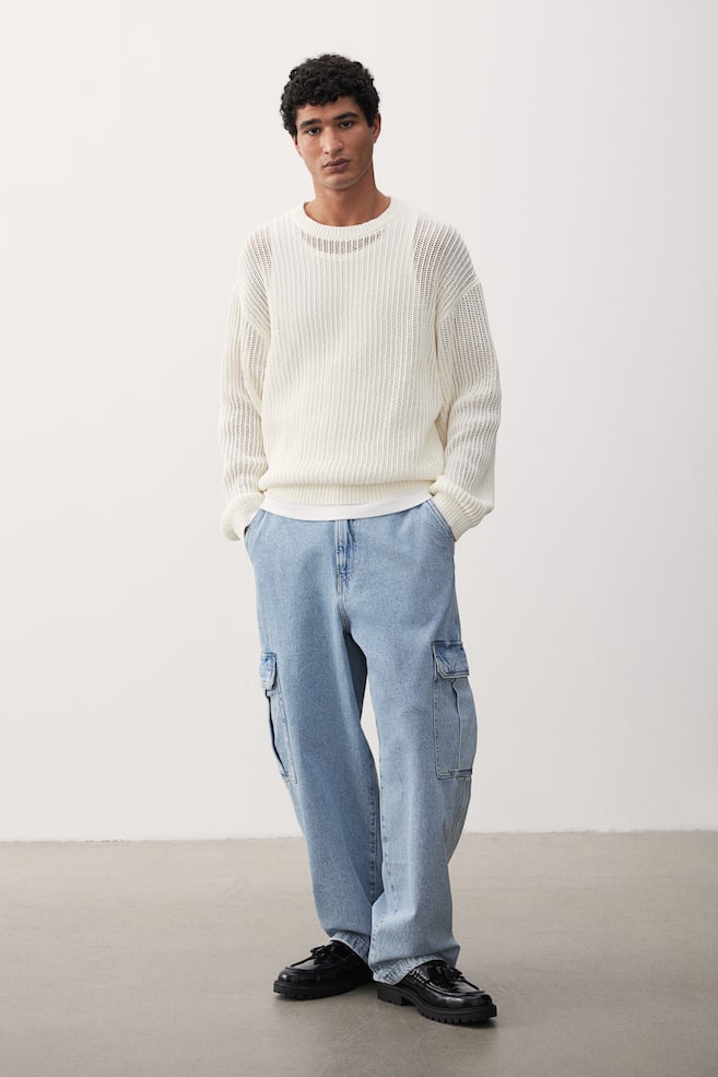 Свободные джинсы-карго H&M, голубой
Свободные джинсы-карго H&M, голубой