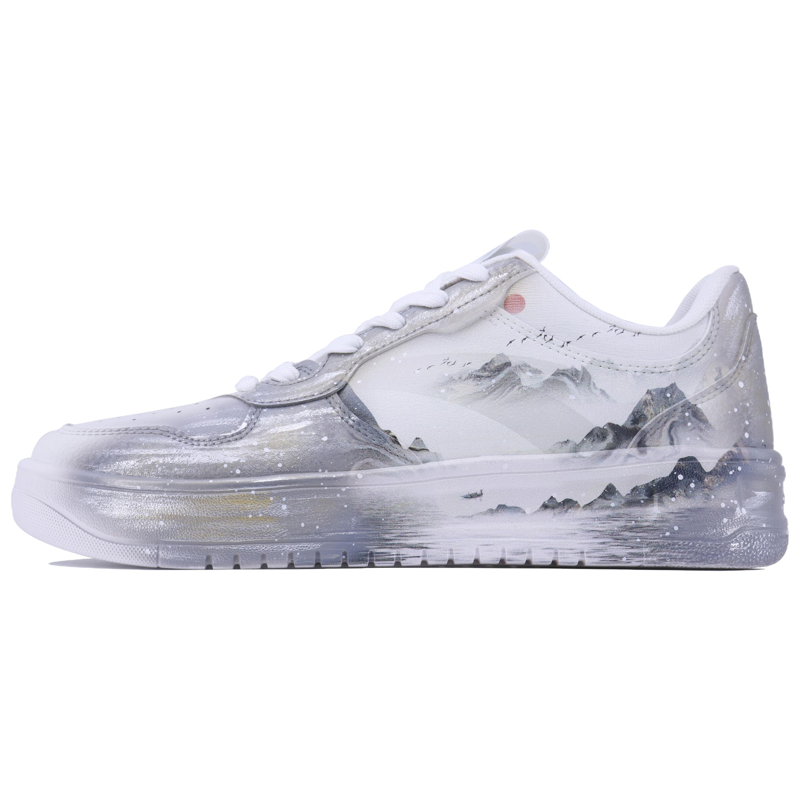 ANTA Кроссовки для скейтбординга с дышащей, противоскользящей подошвой, белые, серые, мужские
ANTA Кроссовки для скейтбординга с дышащей, противоскользящей подошвой, белые, серые, мужские