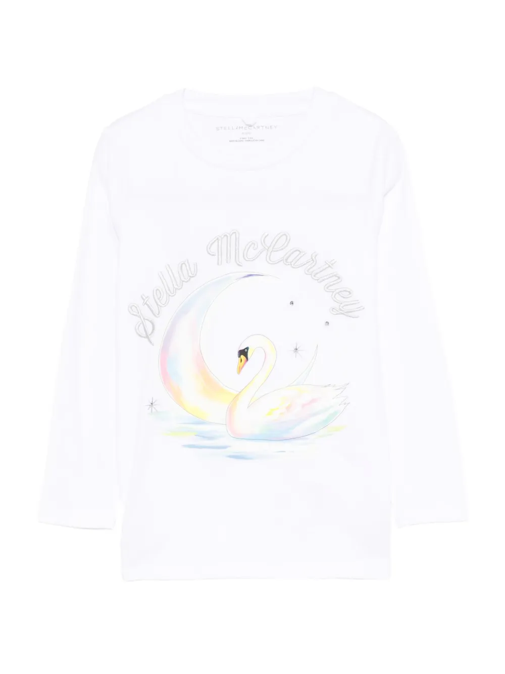Топ с графичным принтом Stella Mccartney Kids, белый
Топ с графичным принтом Stella Mccartney Kids, белый