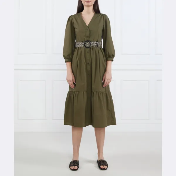 Платье с поясом Liu Jo, хаки
Платье с поясом Liu Jo, хаки