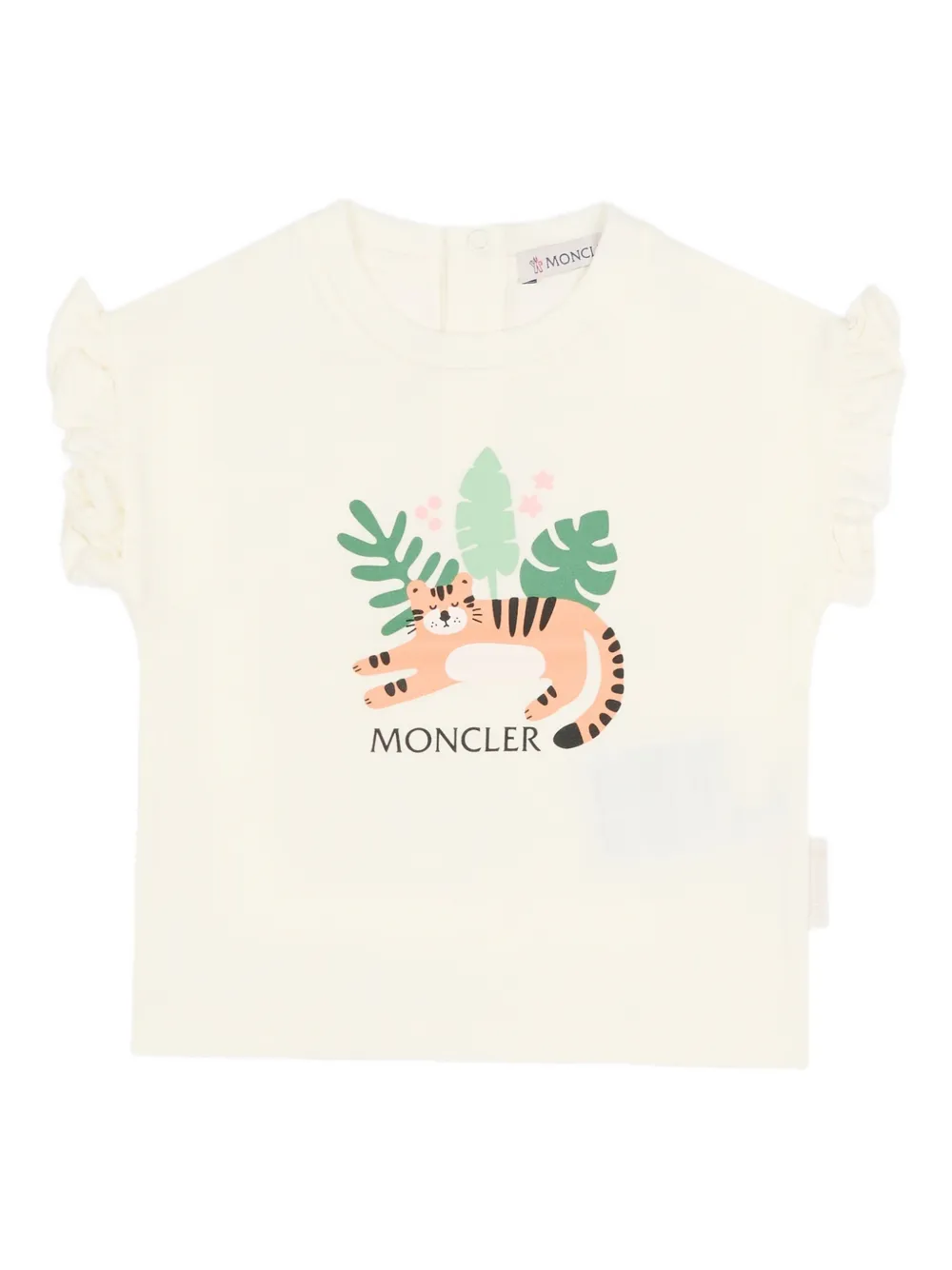 Футболка с анималистичным принтом Moncler Enfant, нейтральный
Футболка с анималистичным принтом Moncler Enfant, нейтральный