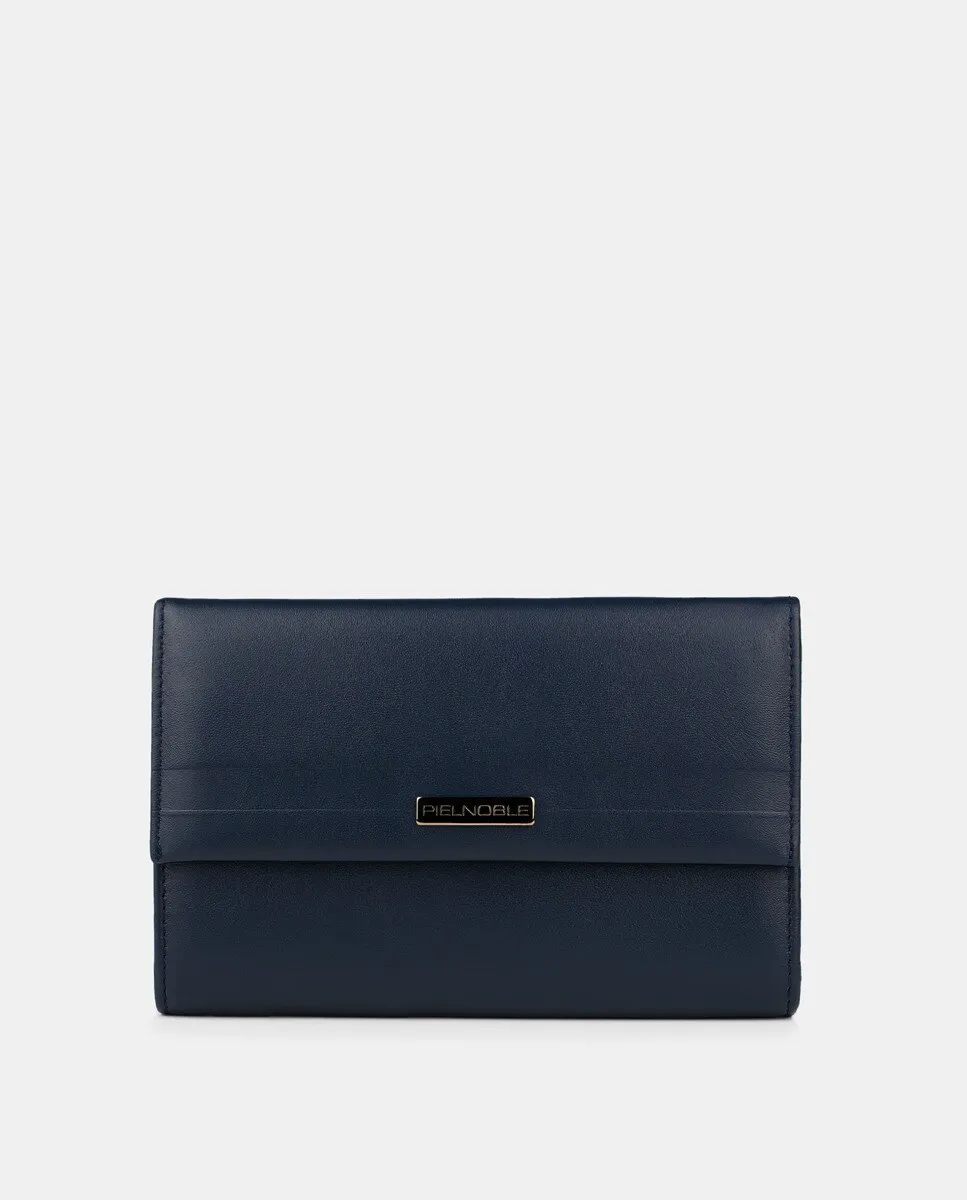 Большой кошелек Pielnoble, цвет Azul marino
Большой кошелек Pielnoble, цвет Azul marino